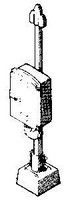 Alexander Cable Junction Box pkg(3) HO Scale Model Railroad Trackside Accessory #3109 Alexander Cable Junction Box pkg(3) HO Scale Model Railroad Trackside Accessory #3109