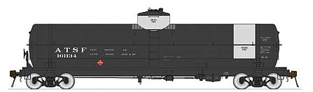 American-Limited GATC Tank Car ATSF Diesel Service #101157 HO Scale Model Train Freight Car #1848