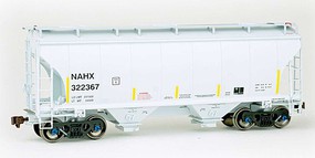 American-Limited Trinity 3281 2-Bay Covered Hopper NAHX #322367 HO Scale Model Train Freight Car #2016