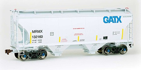 American-Limited Trinity 3281 2-Bay Covered Hopper MRMX #132160 HO Scale Model Train Freight Car #2058
