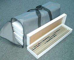 A-Line Low Side Containers carrying Set (Hobby Tote) N Scale Model Railroad Display Accessory #19262