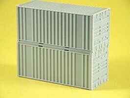 A-Line 20' Corrugated Containers with Logo panel HO Scale Model Railroad Freight Car #25510