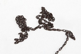 A-Line Chain 12'' Black 15 LPI HO-Scale