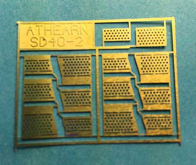 A-Line Diesel Steps for Athearn SD40-2 HO Scale Model Railroad Locomotive Part #29236