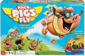 Ideal- When Pigs Fly Barnyard Blast-Off Game