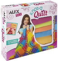Alex Alex DIY- Knot A Quilt Fleece Blanket Kit Alex Alex DIY- Knot A Quilt Fleece Blanket Kit