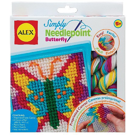 Alex Alex DIY- Simply Needlepoint Butterfly