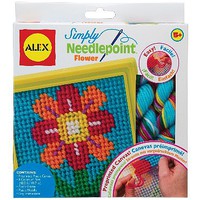 Alex Alex DIY- Simply Needlepoint Flower Alex Alex DIY- Simply Needlepoint Flower