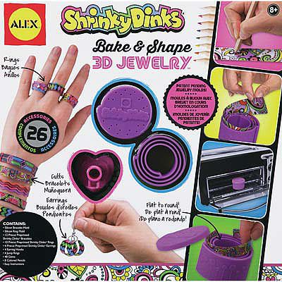 Shrinky Dinks Bake & Shape 3D Jewelry