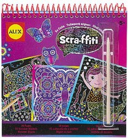 Alex Alex- Scra-ffiti So Cute Scratch Design Book Set #1 Alex Alex- Scra-ffiti So Cute Scratch Design Book Set #1