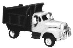 Alloy-Forms Mack B61 Tractor - 2-Axle Dump Truck w/Heil Dump Bed HO Scale Model Railroad Vehicle #3028