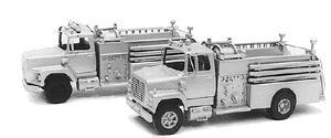 Alloy-Forms Ford LS Truck Kit (Unpainted Metal) - Pumper HO Scale Model Railroad Vehicle #7025