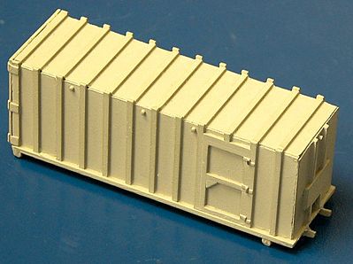Alloy-Forms Trash Compactor Truck Body HO Scale Model Railroad Vehicle #7054
