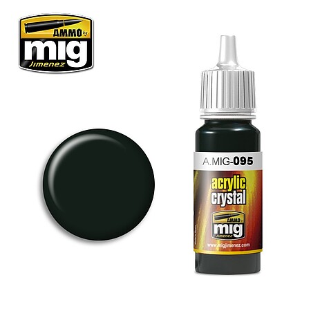 Ammo Smoked Glass Color (17ml bottle) Hobby and Plastic Model Acrylic Paint #0095