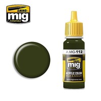 Ammo Color SCC 15 (British 1944-45 Olive Drab) (17ml) Hobby and Plastic Model Acrylic Paint #0112