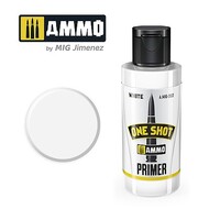 Ammo One Shot White Primer (60ml bottle) Hobby and Plastic Model Acrylic Paint #2022