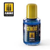 Ammo Night Blue Cement (30ml) Hobby and Plastic Model Cement #2045