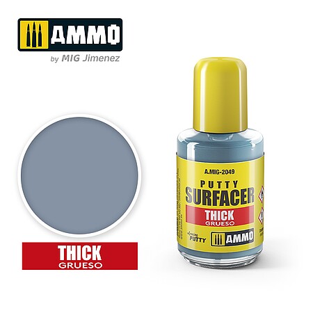 Ammo Thick Putty Surfacer (30ml) Hobby and Plastic Model Putty #2049