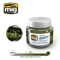 Ammo Slow River Waters Texture (250ml) Hobby and Plastic Model Acrylic Paint #2204