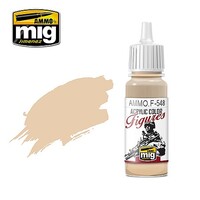 Ammo Light Skin Tone for Figures (17ml bottle) Hobby and Plastic Model Acrylic Paint #f548