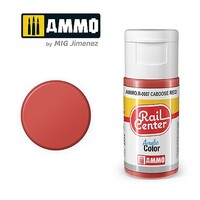 Ammo Rail Center Caboose Red (17ml bottle) Hobby and Plastic Model Acrylic Paint #r0007