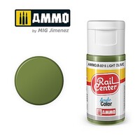 Ammo Rail Center Light Olive (17ml bottle) Hobby and Plastic Model Acrylic Paint #r0016