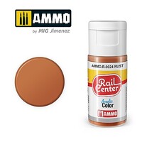 Ammo Rail Center Rust (17ml bottle) Hobby and Plastic Model Acrylic Paint #r0024