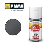 Ammo Rail Center Medium Ash Grey (17ml bottle) Hobby and Plastic Model Acrylic Paint #r0032
