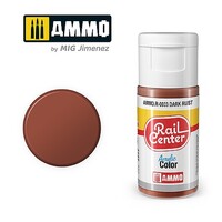 Ammo Rail Center Dark Rust (17ml bottle) Hobby and Plastic Model Acrylic Paint #r0033