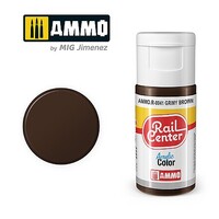 Ammo Rail Center Grimy Brown (17ml bottle) Hobby and Plastic Model Acrylic Paint #r0041