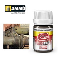 Ammo Rail Center Mechanical Wash (35ml Bottle) Hobby and Plastic Model Enamel Paint #r2003