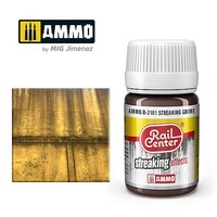 Ammo Rail Center Streaking Grime effect (35ml bottle) Hobby and Plastic Model Enamel Paint #r2101