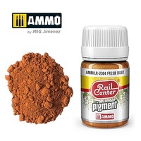 Ammo Rail Center Fresh Rust Pigment (35ml bottle) Hobby and Plastic Model Paint #r2304