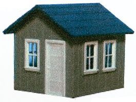 AM Small Yard Office Kit HO Scale Model Railroad Trackside Accessory #127