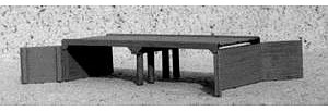 AM Short Trestle Bridge Kit HO Scale Model Railroad Scenery #302
