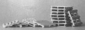 AM Skids (12pc) HO Scale Model Railroad Building Accessory #50112 AM Skids (12pc) HO Scale Model Railroad Building Accessory #50112