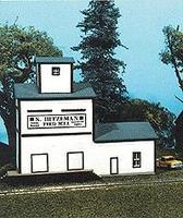 American-Models Hitzeman Feed Mill HO Scale Model Railroad Building #117 American-Models Hitzeman Feed Mill HO Scale Model Railroad Building #117