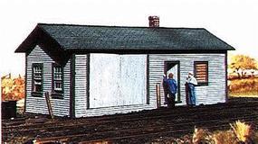 American-Models Railroad Supply Building Kit HO Scale Model Railroad Building #118 American-Models Railroad Supply Building Kit HO Scale Model Railroad Building #118