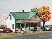 American-Models Corydon General Store/Post Office Kit HO Scale Model Railroad Building #123