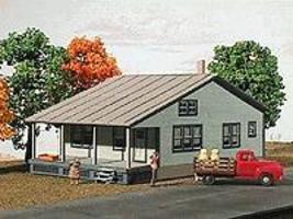 American-Models Mrs. Williams House Kit HO Scale Model Railroad Building #126 American-Models Mrs. Williams House Kit HO Scale Model Railroad Building #126
