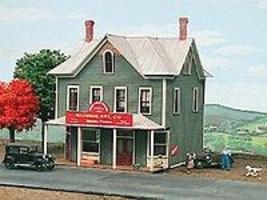 American-Models Nine Mile House Tavern Kit HO Scale Model Railroad Building #145 American-Models Nine Mile House Tavern Kit HO Scale Model Railroad Building #145