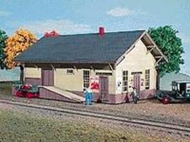 American-Models New Haven Passenger Depot Building Kit HO Scale Model Railroad Building #148 American-Models New Haven Passenger Depot Building Kit HO Scale Model Railroad Building #148