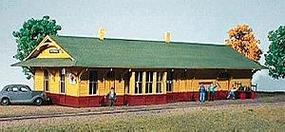 American-Models Northern Pacific Class A Depot Kit HO Scale Model Railroad Building #149 American-Models Northern Pacific Class A Depot Kit HO Scale Model Railroad Building #149