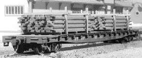 American-Models Lumber for a Flat Car HO Scale Model Train Freight Car Load #289 American-Models Lumber for a Flat Car HO Scale Model Train Freight Car Load #289