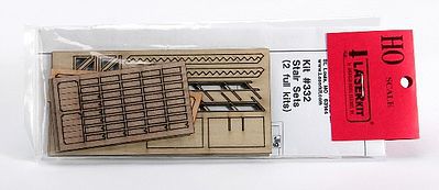 American-Models Stair Set (2) HO Scale Model Railroad Building Accessory #332