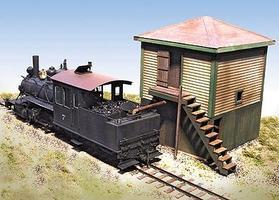 American-Models Handcock Pond Water Tank Kit O Scale Model Railraod Building #466 American-Models Handcock Pond Water Tank Kit O Scale Model Railraod Building #466