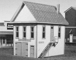 American-Models Hillview Volunteer Fire Department (Laser-Cut Wood Kit) O Scale Model Railraod Building #471 American-Models Hillview Volunteer Fire Department (Laser-Cut Wood Kit) O Scale Model Railraod Building #471