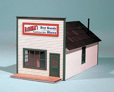 American-Models McCormacs Dry Goods Kit O Scale Model Railroad Building #494