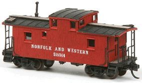 American-Models Norfolk & Western CF Class Wood Cupola Caboose Kit N Scale Model Train Freight Car #552 American-Models Norfolk & Western CF Class Wood Cupola Caboose Kit N Scale Model Train Freight Car #552