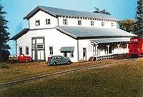 American-Models Transfer Building Kit N Scale Model Railroad Building #604